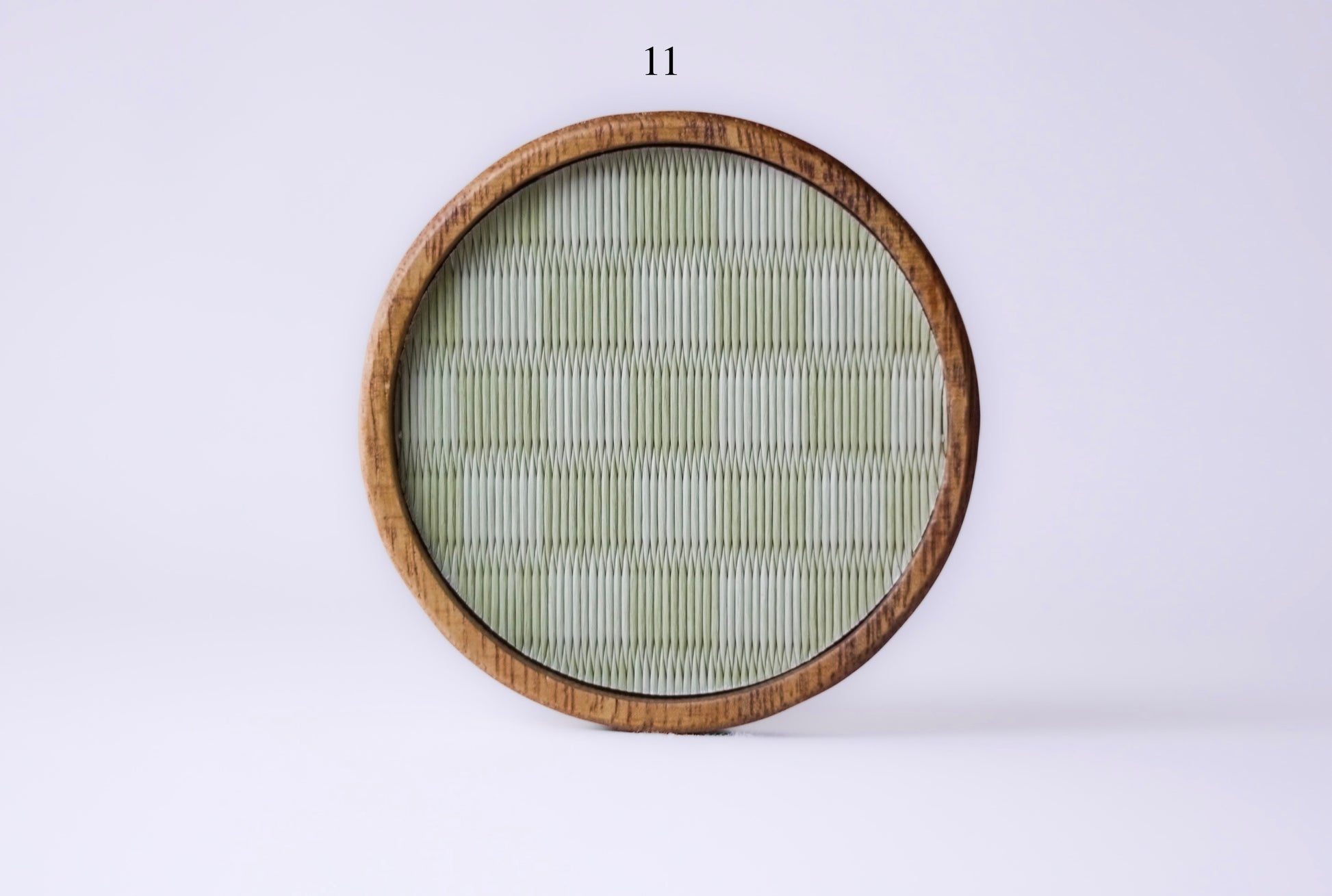 Tatami coaster, premium designs 7–12 — handwoven in Kumamoto