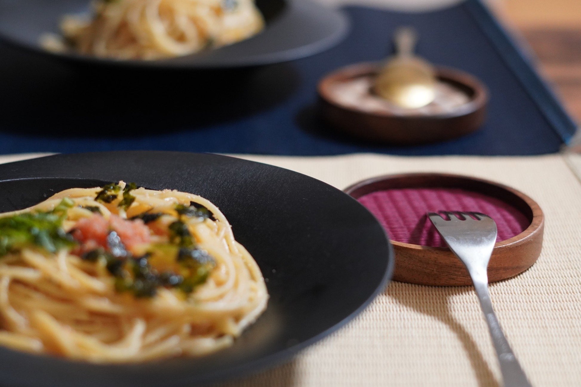 Tatami placemat — washable, heat-safe, handwoven in Kumamoto