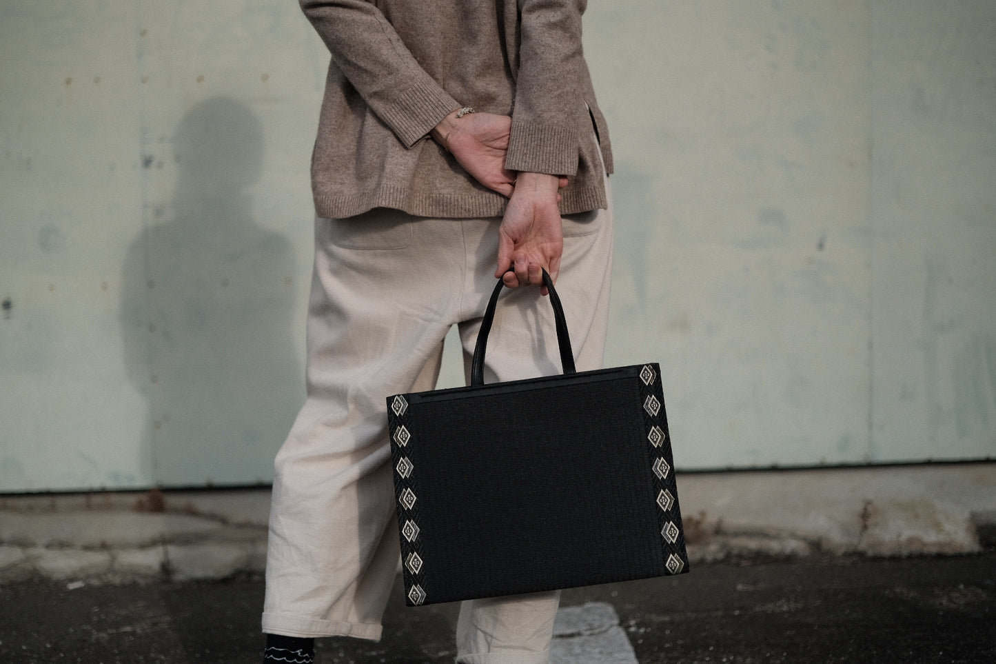 Tatami Tote Bag | Modern Japanese Craft by a 4th-Gen Kumamoto Artisan