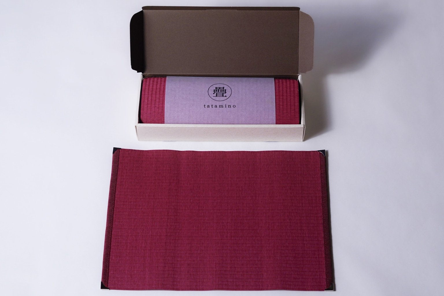 Tatami placemat — washable, heat-safe, handwoven in Kumamoto