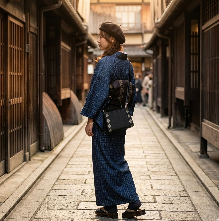 Tatami Tote Bag | Modern Japanese Craft by a 4th-Gen Kumamoto Artisan